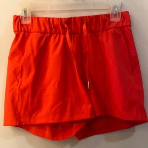 Bright orange, not made anymore, never worn